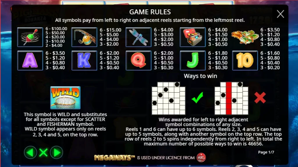 Big Bass Bonanza Megaways