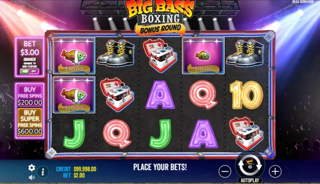 Big Bass Boxing Bonus Round