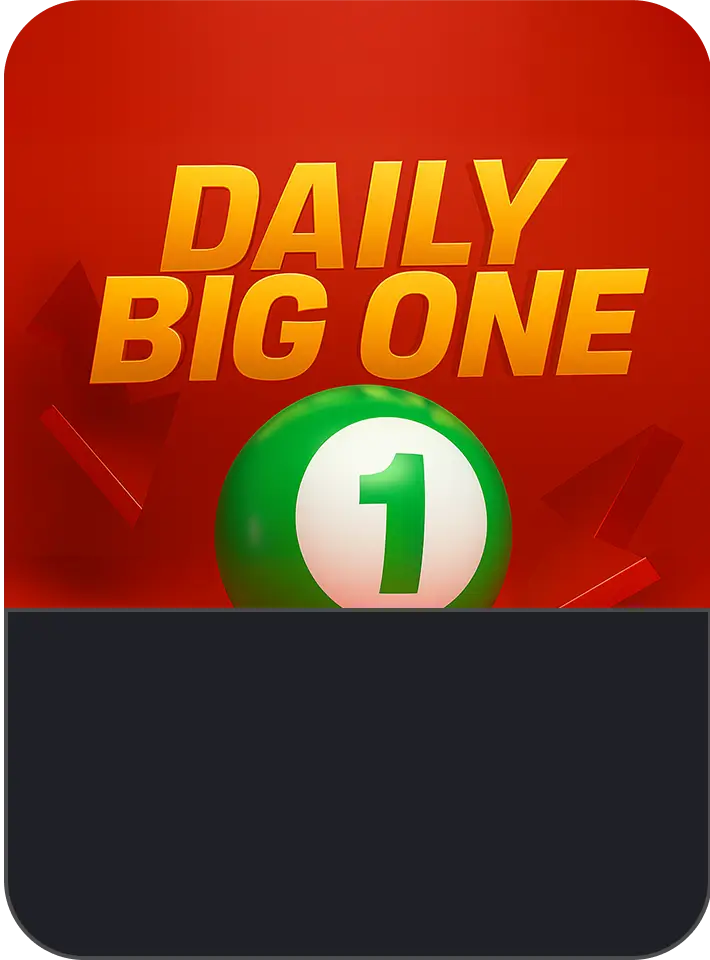 Daily Big One Bingo