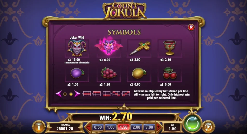 Count Jokula Halloween vampire parody game