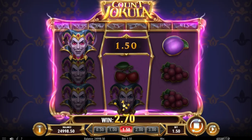 Count Jokula Winning Slot