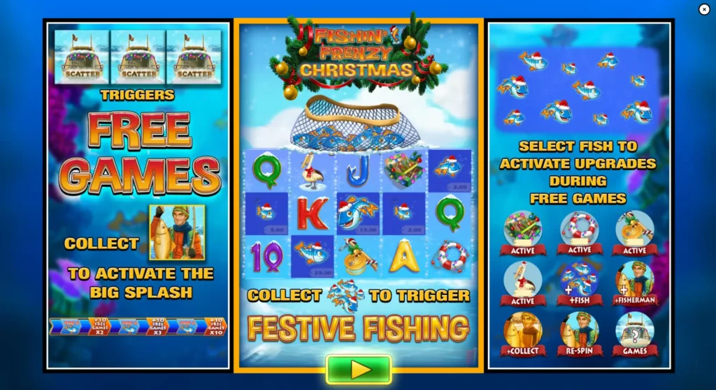 Fishin Frenzy Christmas