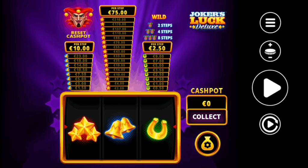 Jokers Luck Deluxe reels