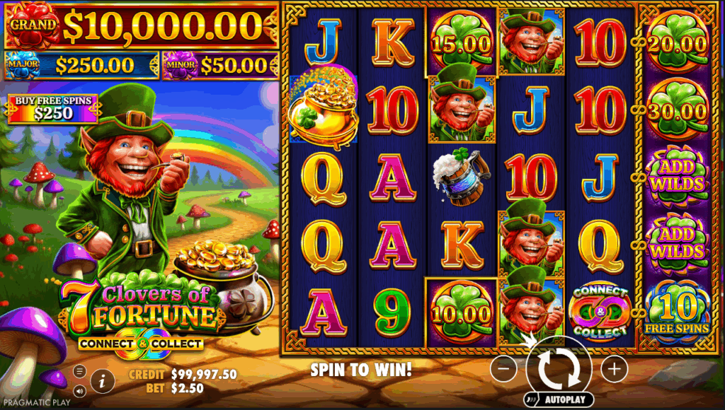 7 Clovers of Fortune reels