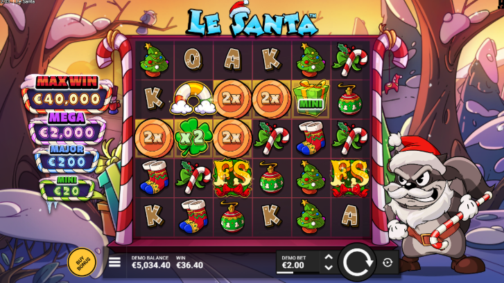 Le Santa slot game