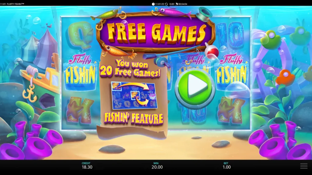Fluffy Fishin free games